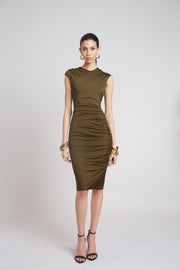 View Ruched Jersey Dress image 1
