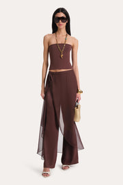 View Jackie Satin Wrap Pants image 4