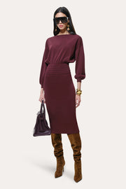View Yara Milano Knit Midi Dress image 1