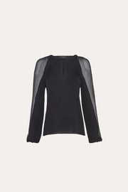 View Silk Chiffon Blouse image 2