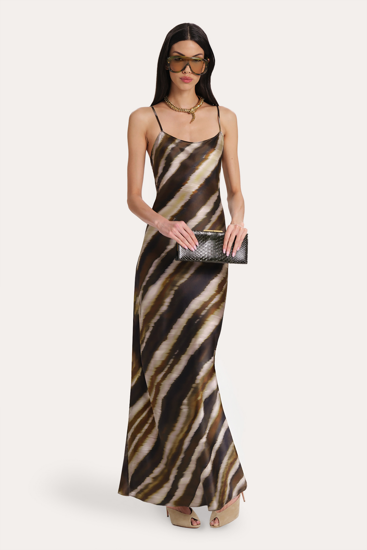 Lyra Silk Charmeuse Bias Dress