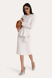 View Blair Milano Sculpt Peplum Top image 4
