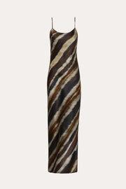 View Lyra Silk Charmeuse Bias Dress image 6