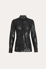 View Sequined Button Down image 2