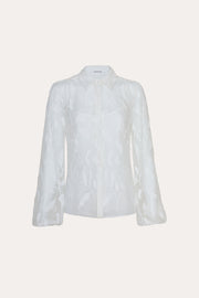View Embroidered Chiffon Shirt image 2