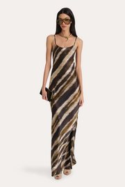 View Lyra Silk Charmeuse Bias Dress image 1