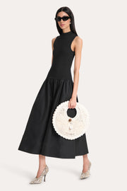 View Esme Cotton Poplin Ribbed Dress image 4