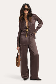 View Gabrielle Reversible Silk Pants image 4