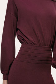 View Yara Milano Knit Midi Dress image 2