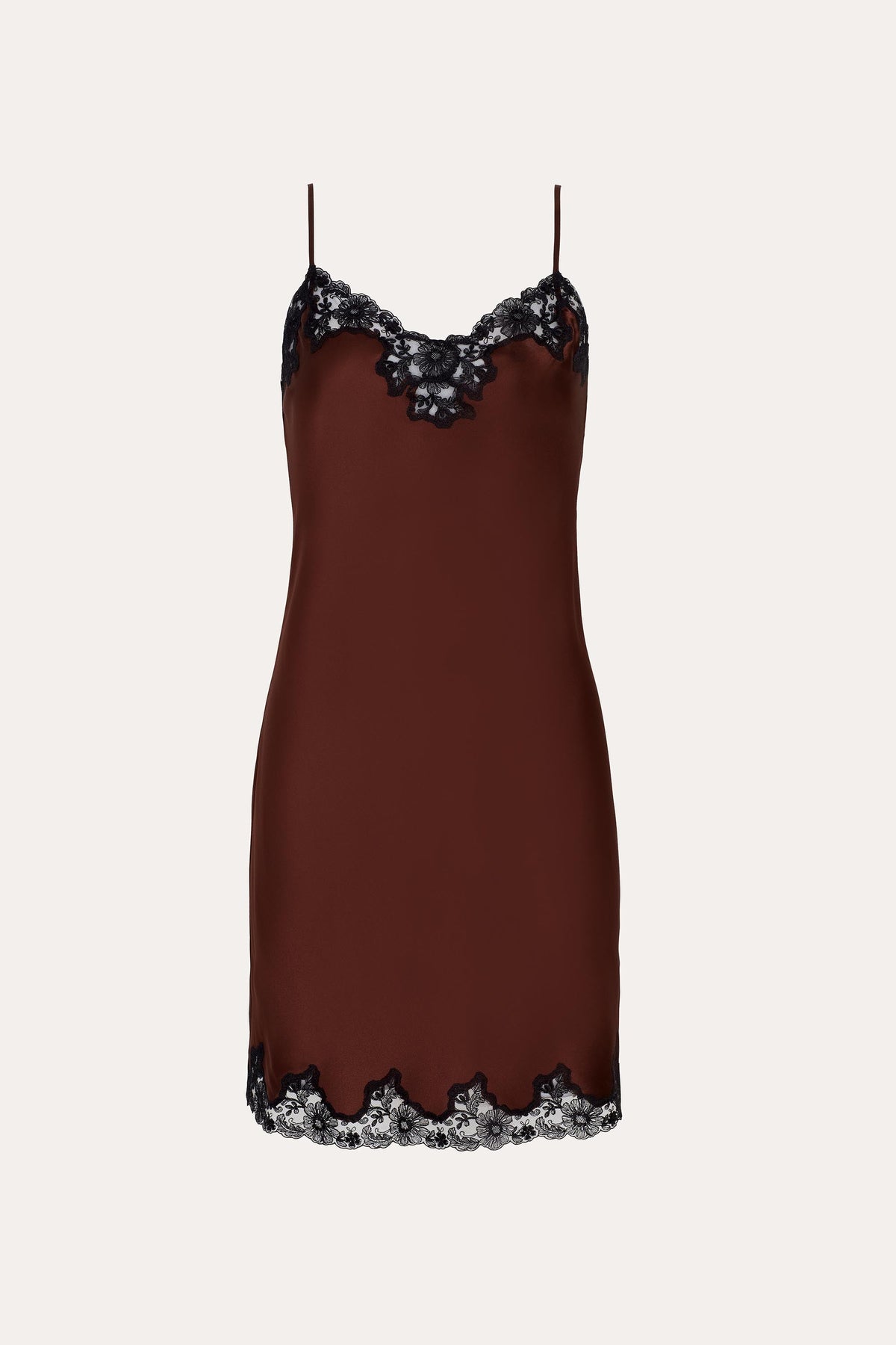 Bria Silk Lace Slip Dress