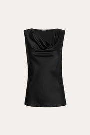 View Silk Cowl Neck Top image 2
